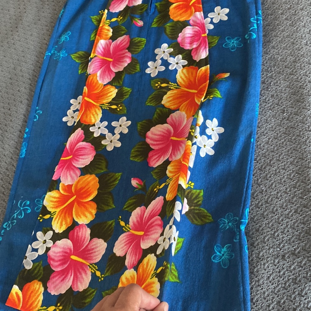 Vintage hawaiian wiggle UI-Maikai dress - Picture 9 of 11